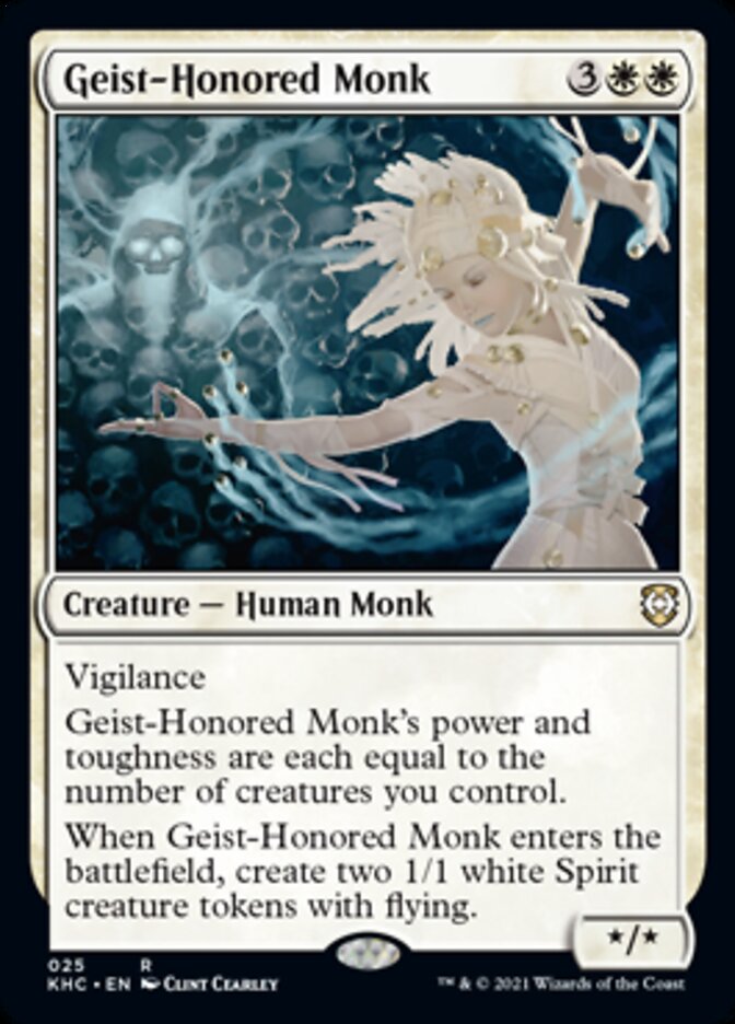 Geist-Honored Monk [Kaldheim Commander] | Yard's Games Ltd