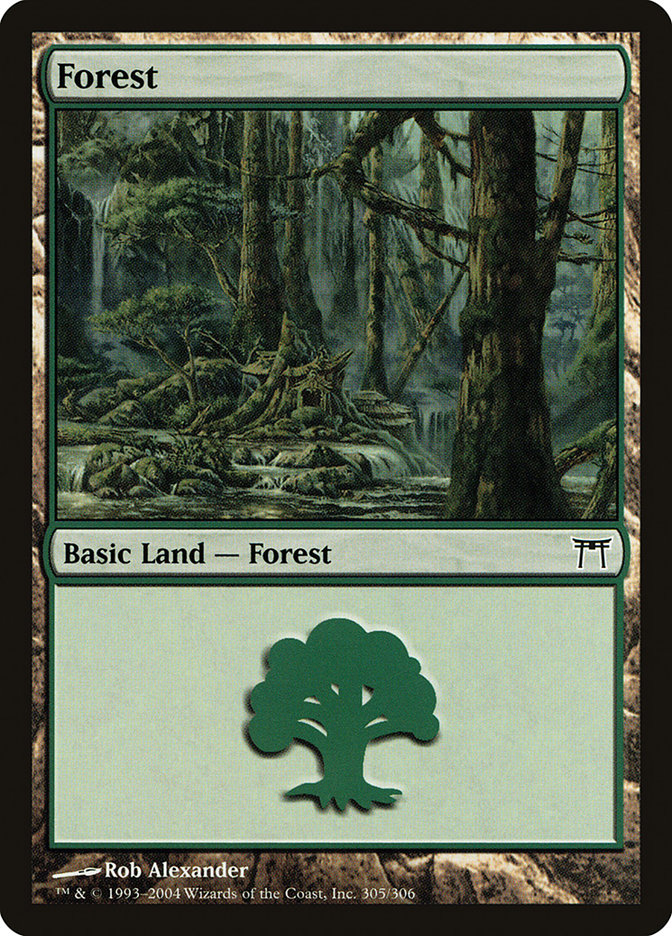 Forest (305) [Champions of Kamigawa] | Yard's Games Ltd