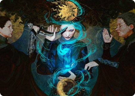 Witness the Future Art Card [Innistrad: Crimson Vow Art Series] | Yard's Games Ltd