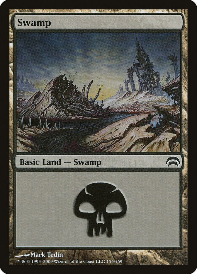 Swamp (154) [Planechase] | Yard's Games Ltd