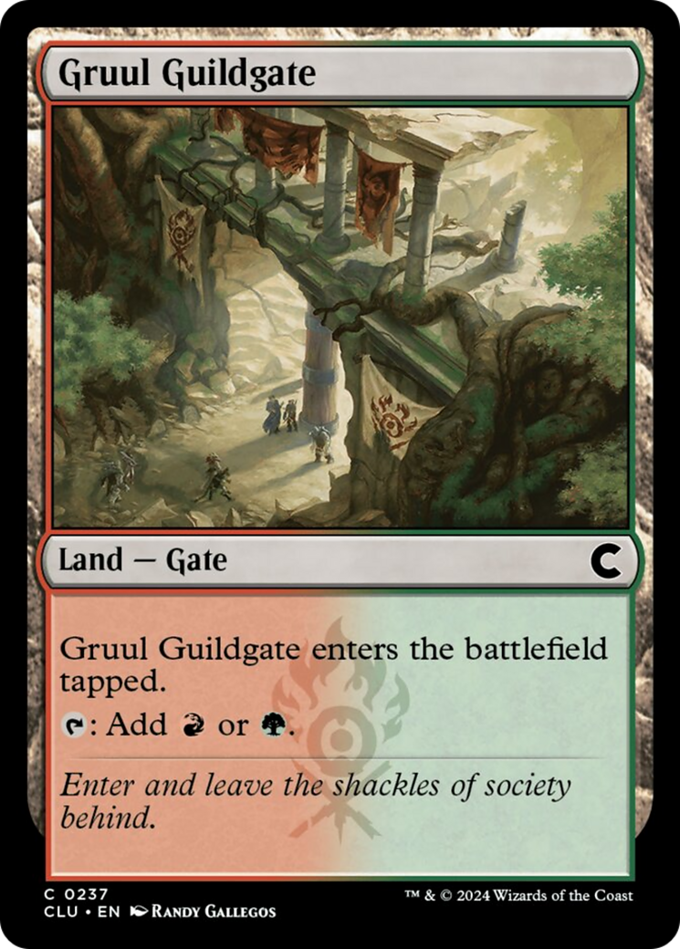 Gruul Guildgate [Ravnica: Clue Edition] | Yard's Games Ltd