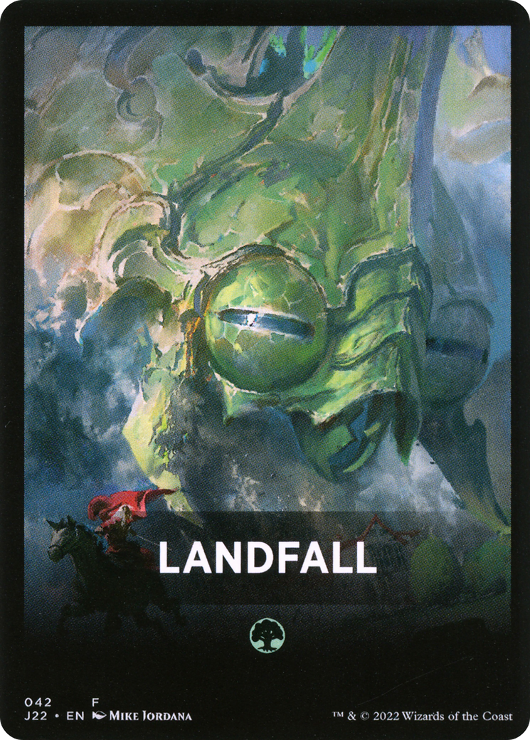 Landfall Theme Card [Jumpstart 2022 Front Cards] | Yard's Games Ltd