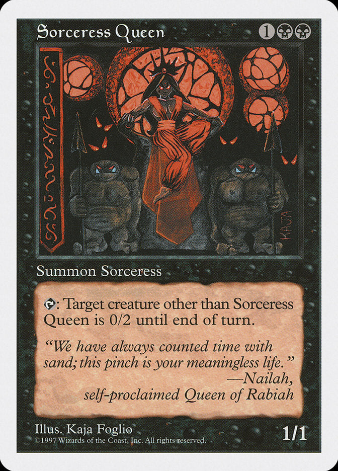 Sorceress Queen [Fifth Edition] | Yard's Games Ltd