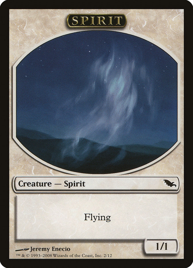 Spirit Token [Shadowmoor Tokens] | Yard's Games Ltd