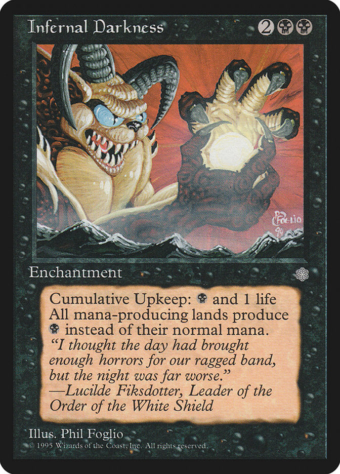 Infernal Darkness [Ice Age] | Yard's Games Ltd