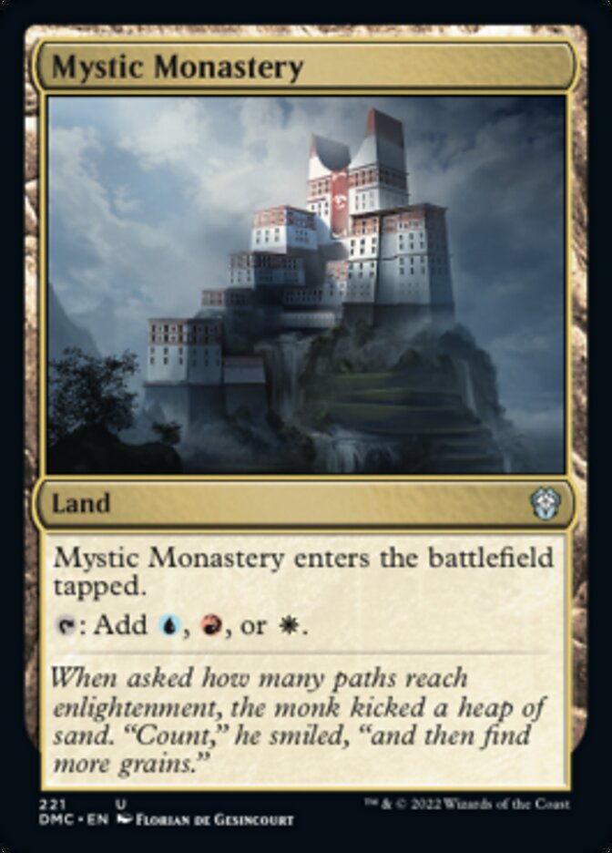 Mystic Monastery [Dominaria United Commander] | Yard's Games Ltd