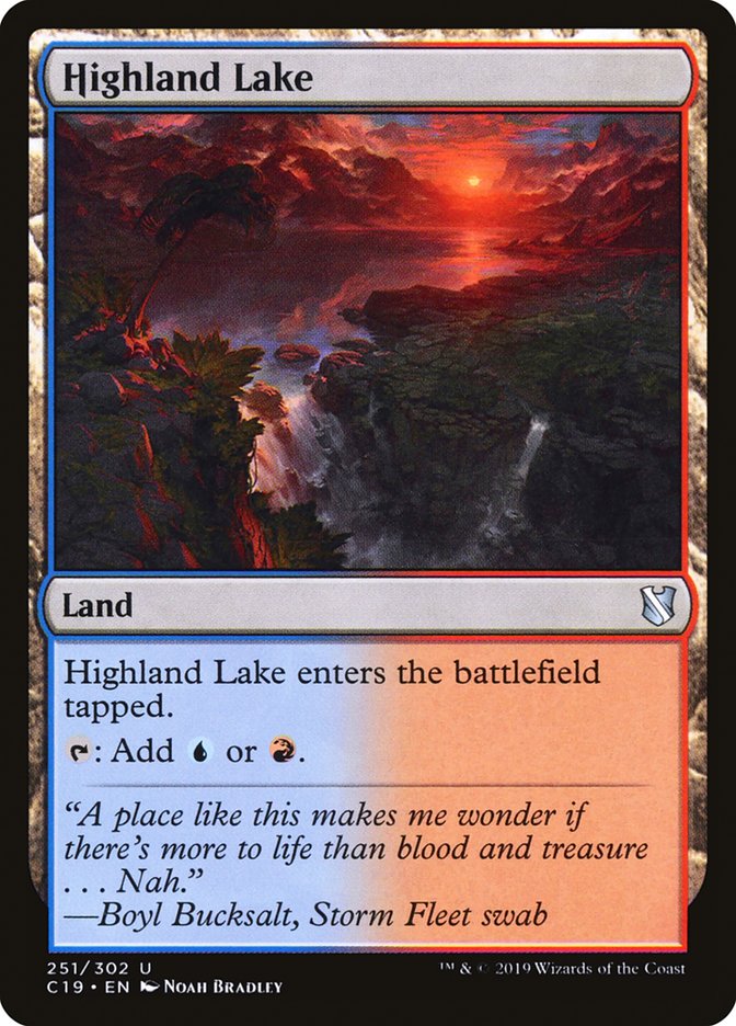 Highland Lake [Commander 2019] | Yard's Games Ltd