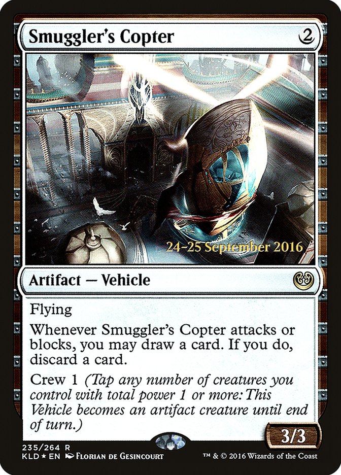 Smuggler's Copter [Kaladesh Prerelease Promos] | Yard's Games Ltd