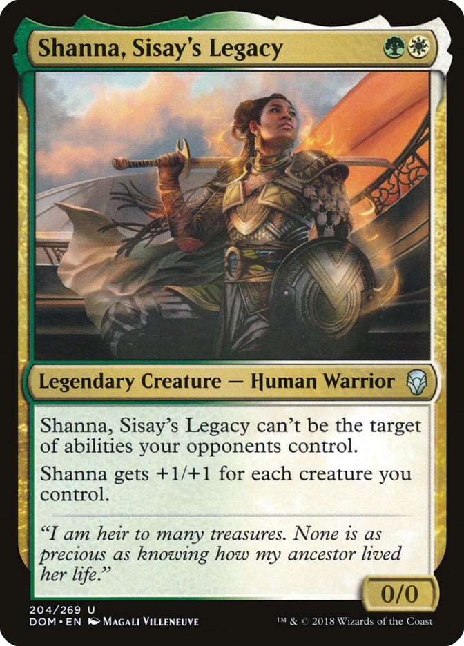 Shanna, Sisay's Legacy [Dominaria] | Yard's Games Ltd