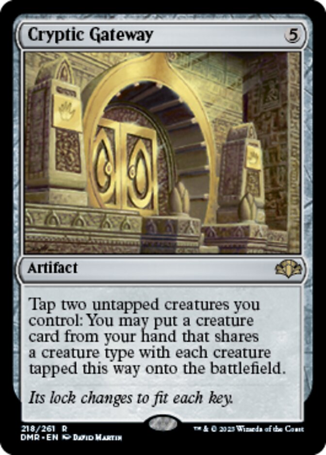 Cryptic Gateway [Dominaria Remastered] | Yard's Games Ltd