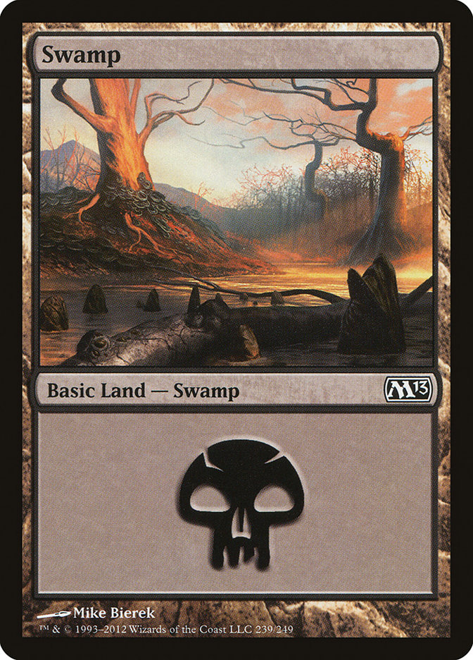 Swamp (239) [Magic 2013] | Yard's Games Ltd