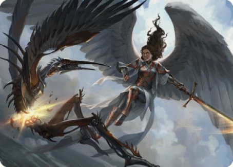 Destroy Evil Art Card [Dominaria United Art Series] | Yard's Games Ltd