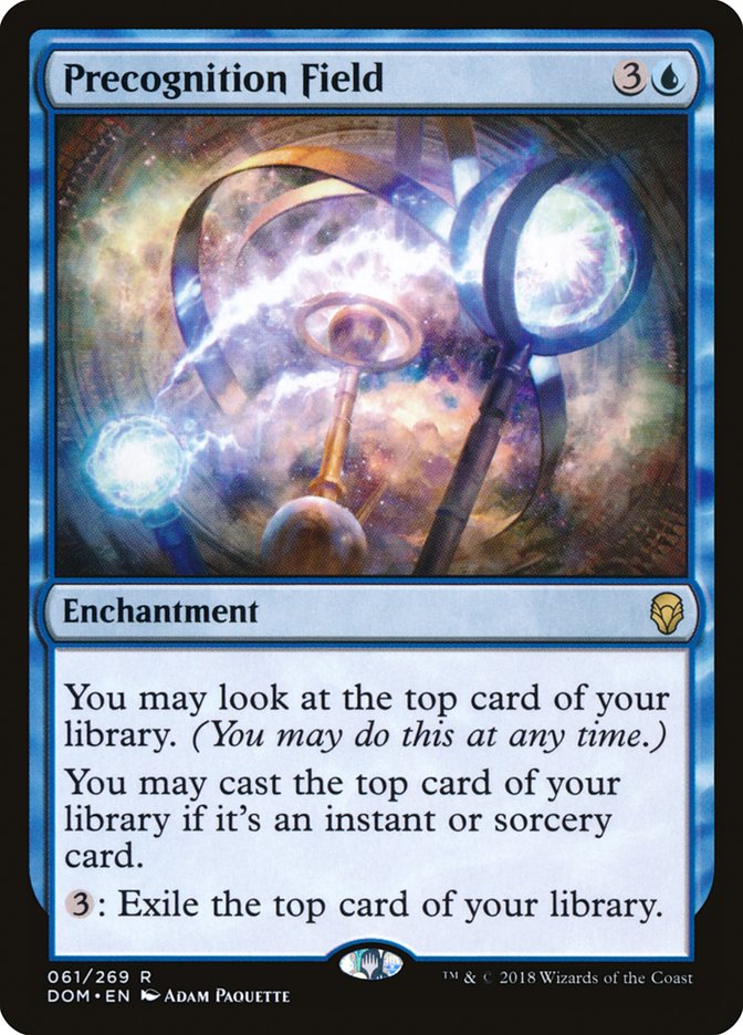 Precognition Field [Dominaria] | Yard's Games Ltd