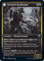 Devoted Grafkeeper // Departed Soulkeeper [Innistrad: Double Feature] | Yard's Games Ltd