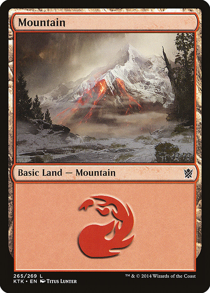 Mountain (265) [Khans of Tarkir] | Yard's Games Ltd