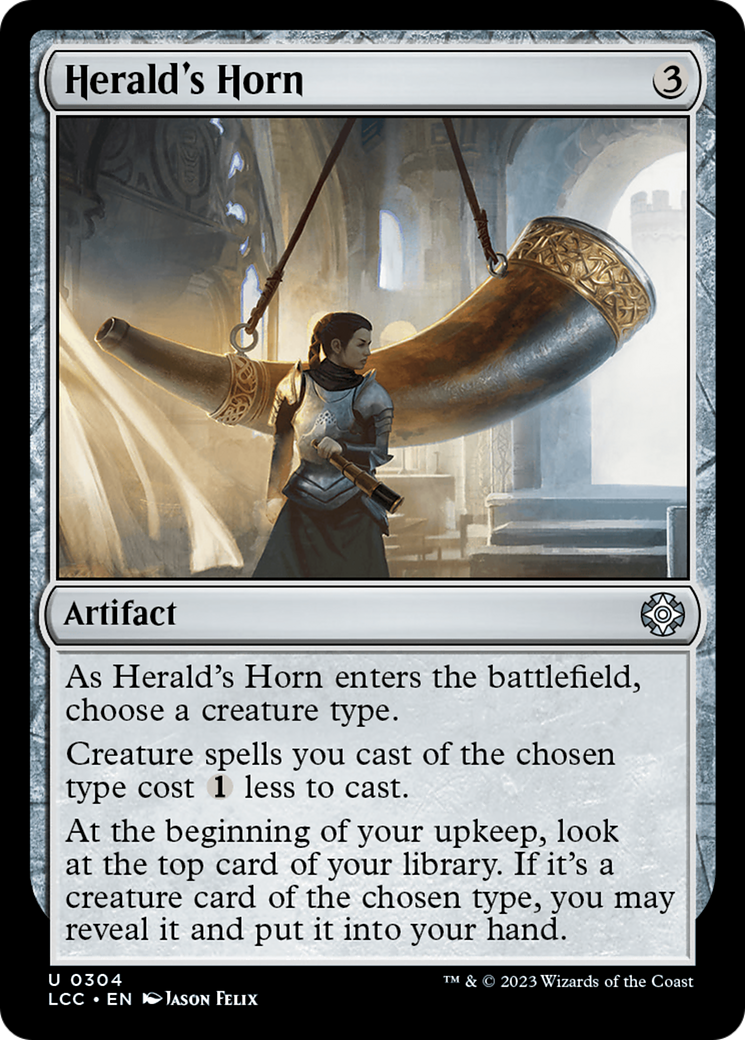 Herald's Horn [The Lost Caverns of Ixalan Commander] | Yard's Games Ltd