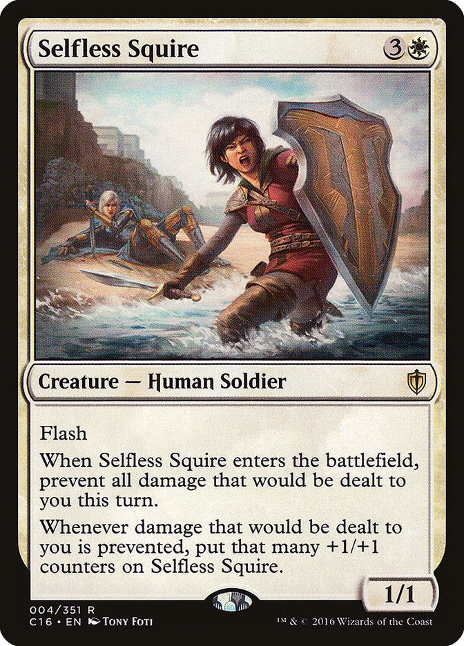 Selfless Squire [Commander 2016] | Yard's Games Ltd