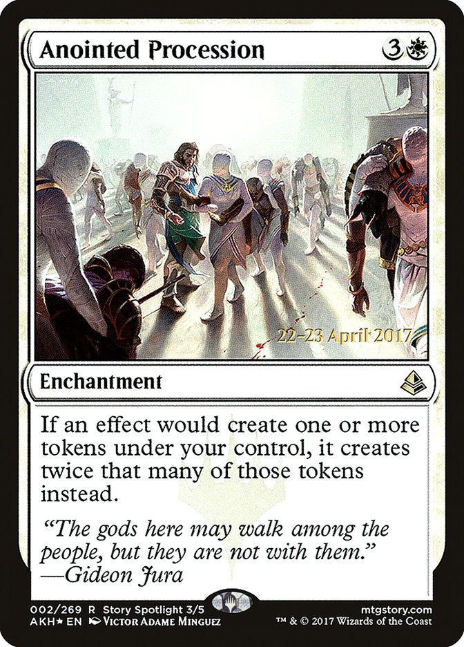 Anointed Procession [Amonkhet Prerelease Promos] | Yard's Games Ltd