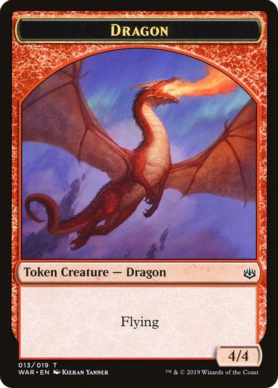 Dragon // Spirit Double-Sided Token [Challenger Decks 2020 Tokens] | Yard's Games Ltd