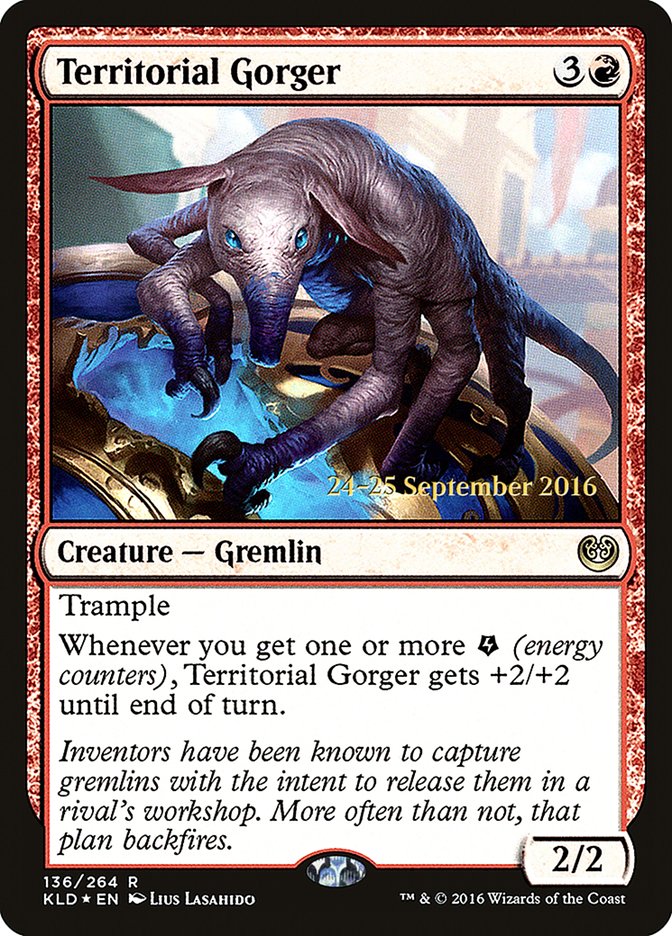 Territorial Gorger [Kaladesh Prerelease Promos] | Yard's Games Ltd