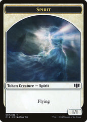 Soldier // Spirit Double-Sided Token [Commander 2014 Tokens] | Yard's Games Ltd