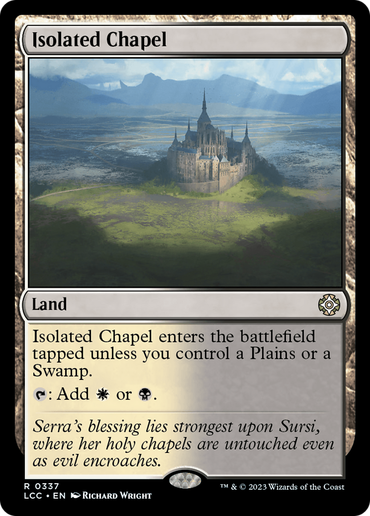 Isolated Chapel [The Lost Caverns of Ixalan Commander] | Yard's Games Ltd