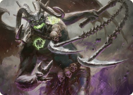 Archfiend of Despair Art Card [Commander Masters Art Series] | Yard's Games Ltd