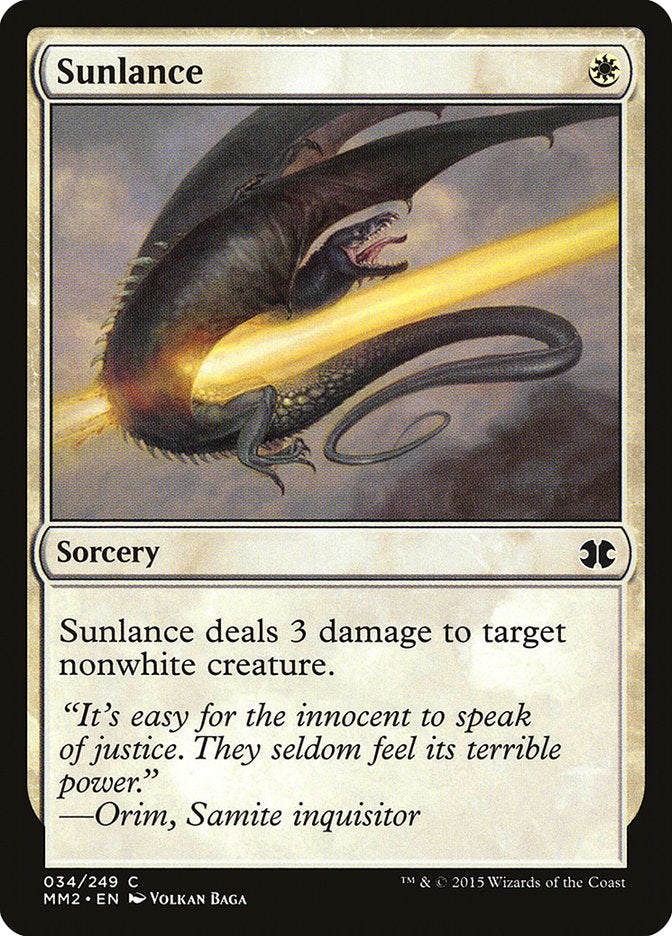 Sunlance [Modern Masters 2015] | Yard's Games Ltd