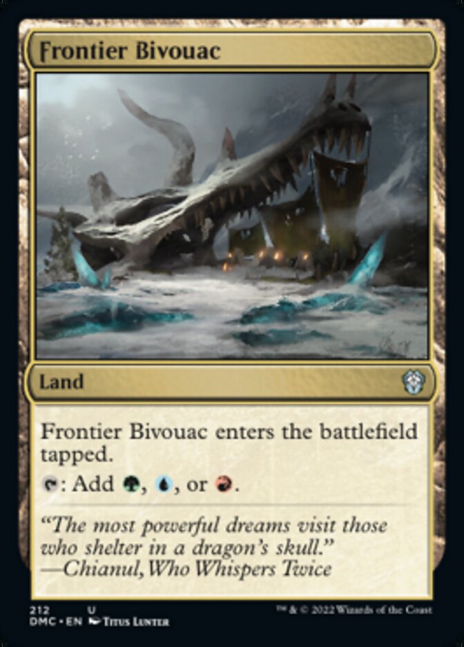 Frontier Bivouac [Dominaria United Commander] | Yard's Games Ltd