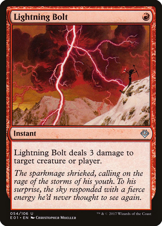 Lightning Bolt [Archenemy: Nicol Bolas] | Yard's Games Ltd