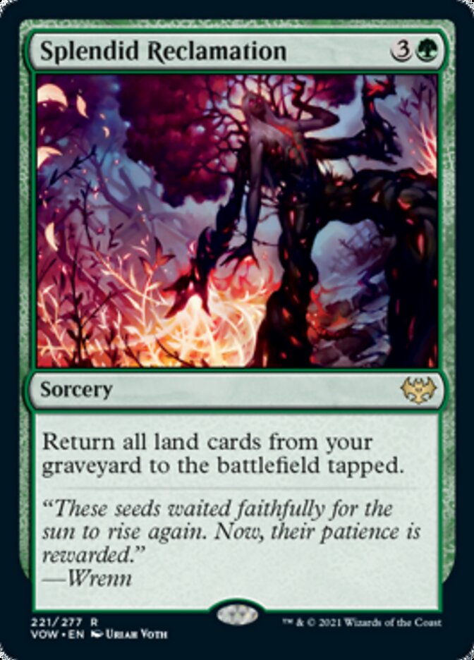 Splendid Reclamation [Innistrad: Crimson Vow] | Yard's Games Ltd