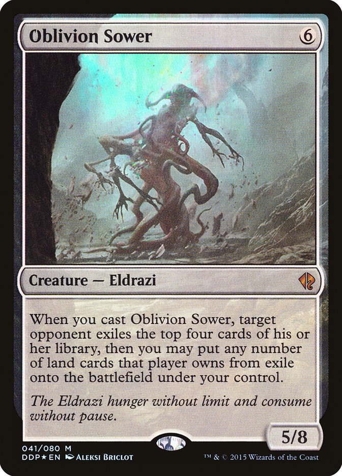 Oblivion Sower [Duel Decks: Zendikar vs. Eldrazi] | Yard's Games Ltd