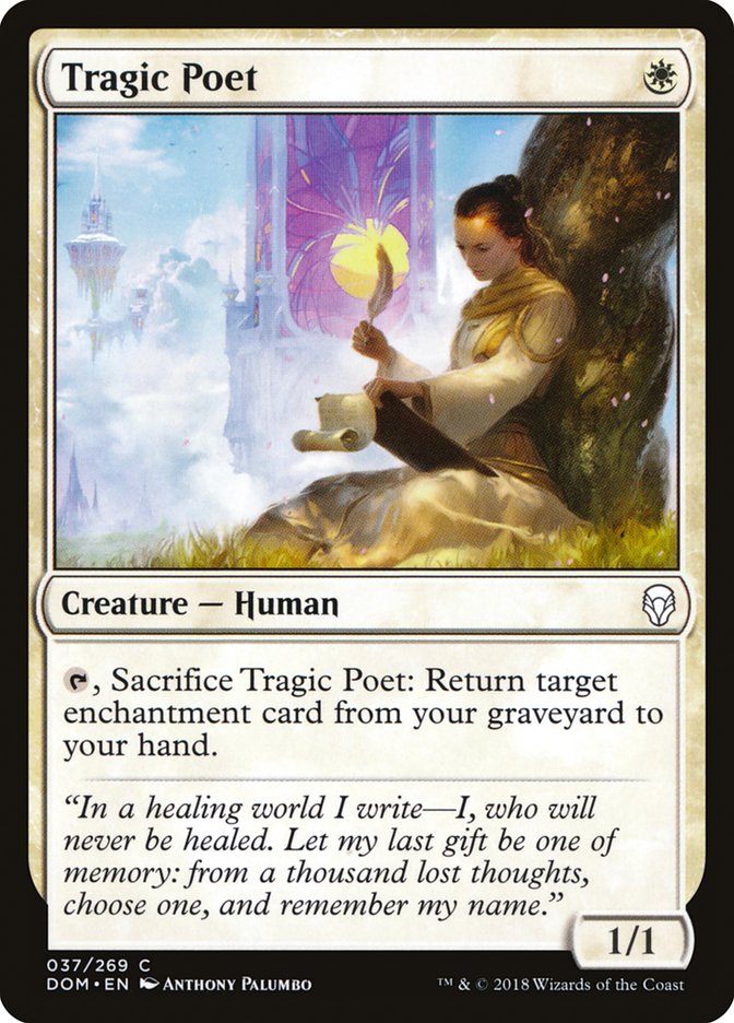 Tragic Poet [Dominaria] | Yard's Games Ltd