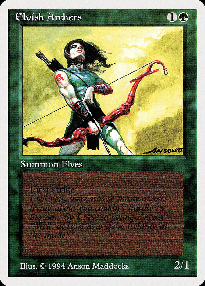 Elvish Archers [Summer Magic / Edgar] | Yard's Games Ltd