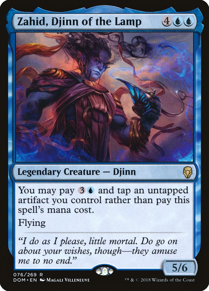 Zahid, Djinn of the Lamp [Dominaria] | Yard's Games Ltd