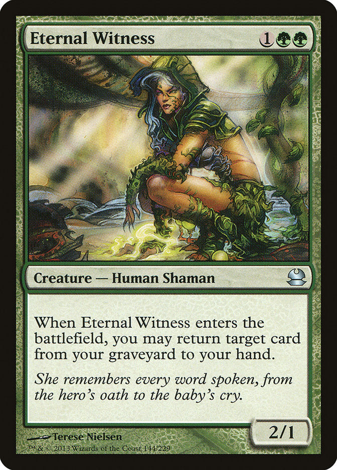 Eternal Witness [Modern Masters] | Yard's Games Ltd