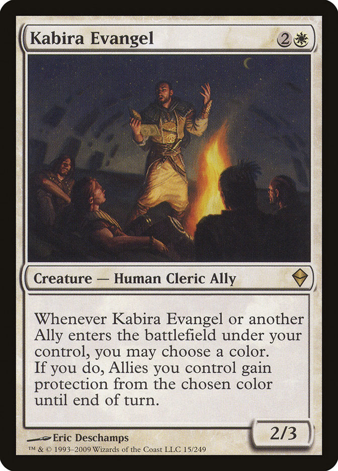 Kabira Evangel [Zendikar] | Yard's Games Ltd