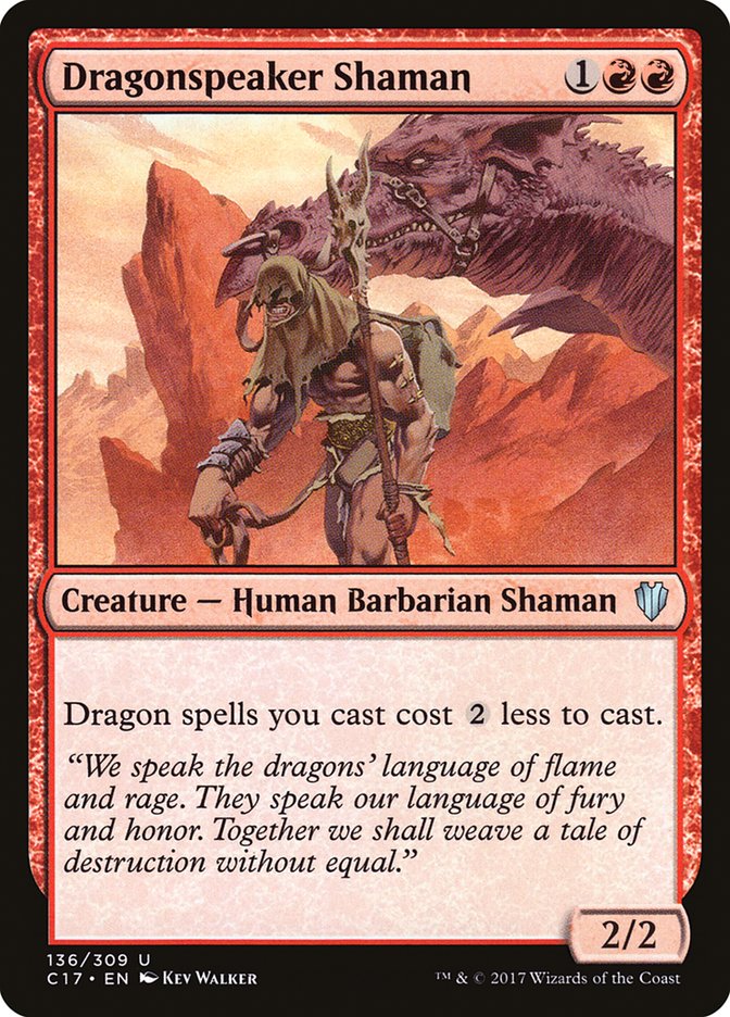 Dragonspeaker Shaman [Commander 2017] | Yard's Games Ltd