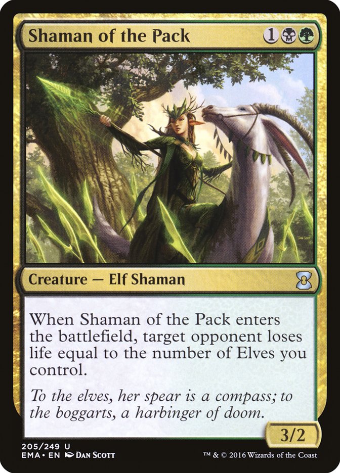 Shaman of the Pack [Eternal Masters] | Yard's Games Ltd