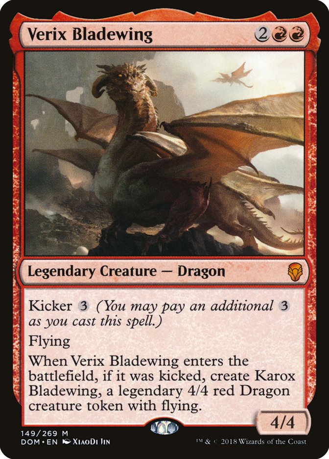 Verix Bladewing [Dominaria] | Yard's Games Ltd