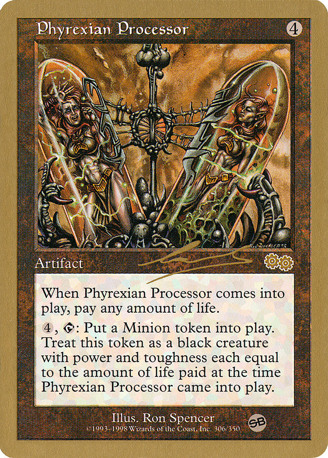 Phyrexian Processor (Nicolas Labarre) (SB) [World Championship Decks 2000] | Yard's Games Ltd