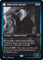 Malevolent Hermit // Benevolent Geist [Innistrad: Double Feature] | Yard's Games Ltd