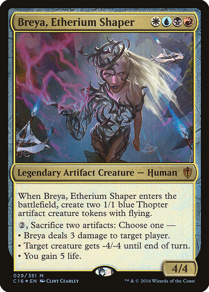 Breya, Etherium Shaper [Commander 2016] | Yard's Games Ltd