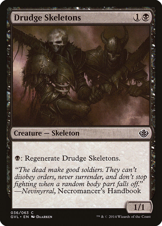 Drudge Skeletons (Garruk vs. Liliana) [Duel Decks Anthology] | Yard's Games Ltd