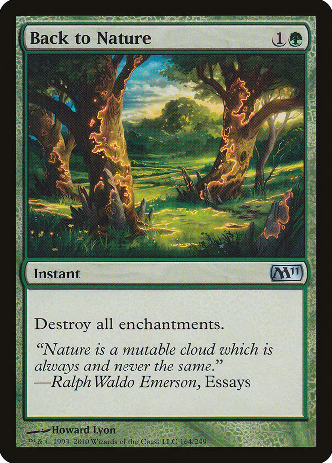 Back to Nature [Magic 2011] | Yard's Games Ltd