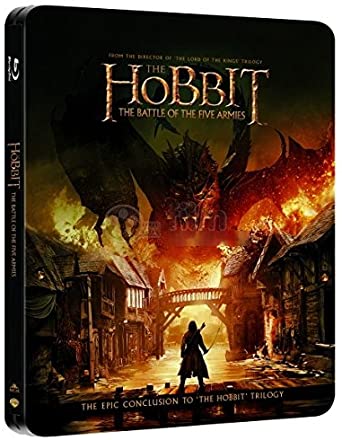 The Hobbit Battle of the Five Armies 3D - Blu-Ray [Steelbook] | Yard's Games Ltd