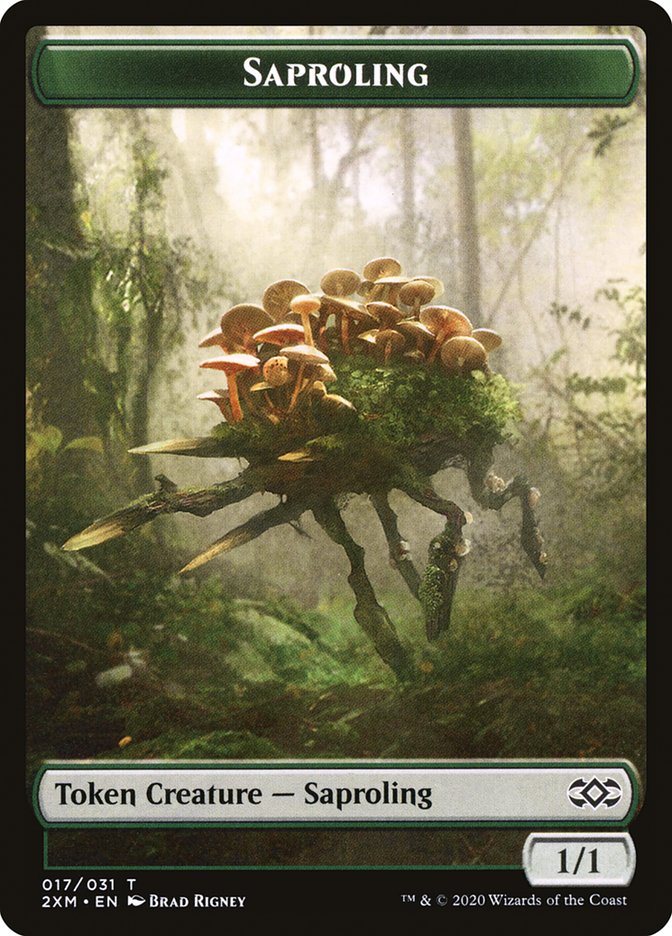 Saproling Token [Double Masters Tokens] | Yard's Games Ltd