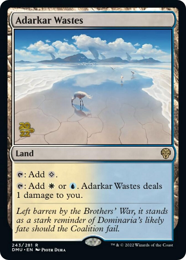 Adarkar Wastes [Dominaria United Prerelease Promos] | Yard's Games Ltd