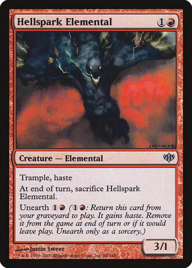 Hellspark Elemental [Conflux] | Yard's Games Ltd