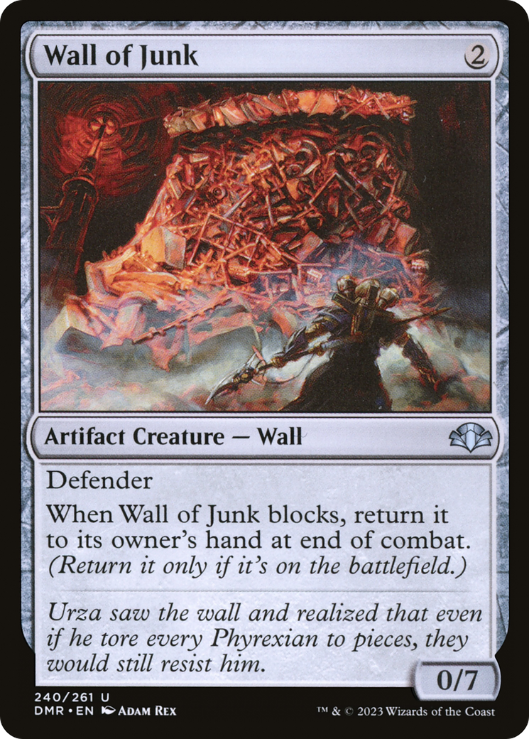 Wall of Junk [Dominaria Remastered] | Yard's Games Ltd